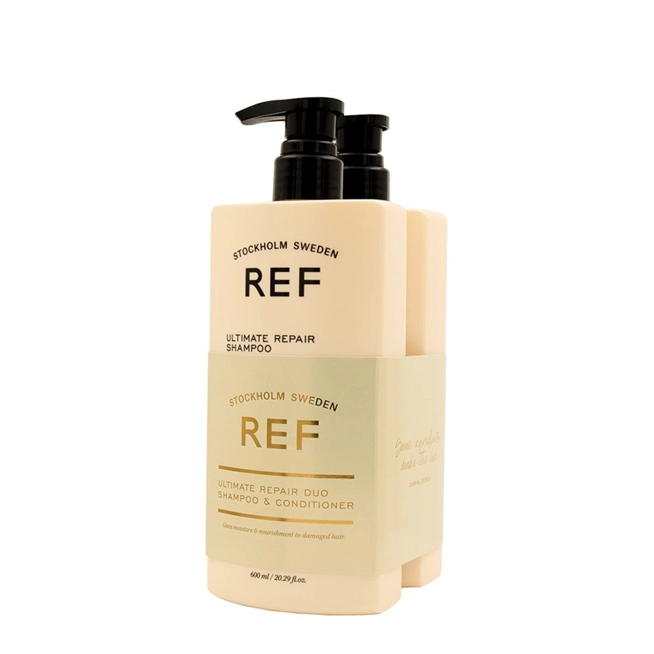 Ref Stockholm Haarpflegeset Duo Set Ref Stockholm: Ultimate Repair, Sulfates-Free, Hair Conditioner, For Hydrate/Detangle & S