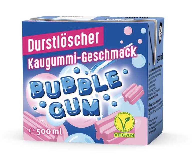Durstlöscher Bubble Gum 500ml - Candyshop.ch
