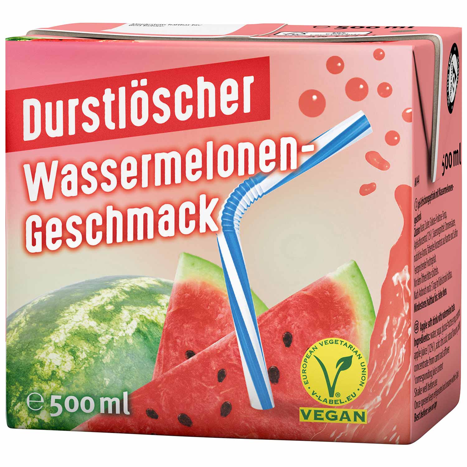 Durstlöscher Wassermelone 500ml - Candyshop.ch