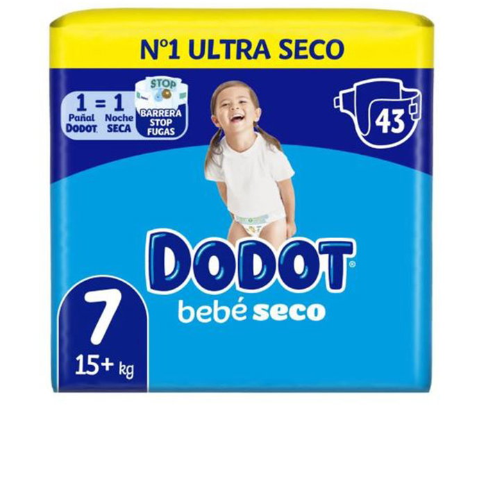 DODOT Etapas Windeln Größe 7 15-24 kg 43 Stück Kosmetik