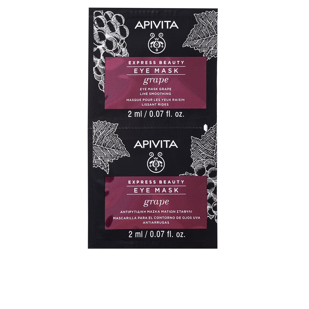 Express Beauty Anti-Wrinkle Grape Eye Mask 2 x 2 ml