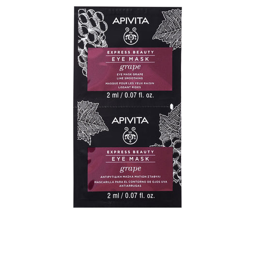 Express Beauty Anti-Wrinkle Grape Eye Mask 2 x 2 ml