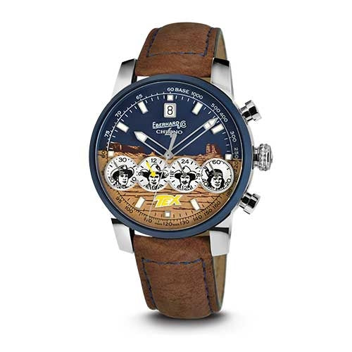 EBERHARD 4 TEX WILLER CHRONO LIMITED EDITION 31078 CP Chronograph Armbanduhr 41 mm