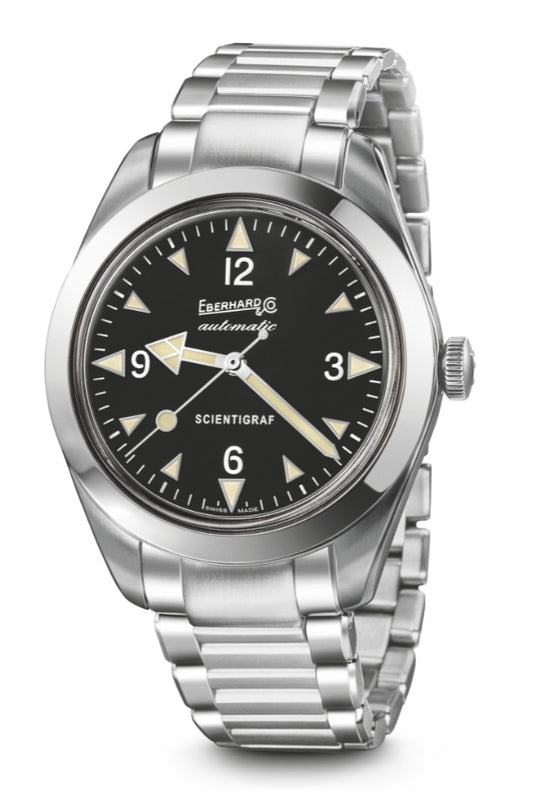 EBERHARD SCIENTIGRAF 41043.01 CAPS Only Time Armbanduhr 41 mm