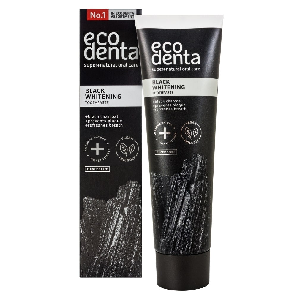 Ecodenta Ecodenta, Black Whitening, Whitening & Freshening, Zahnpasta, 100 ml Regular