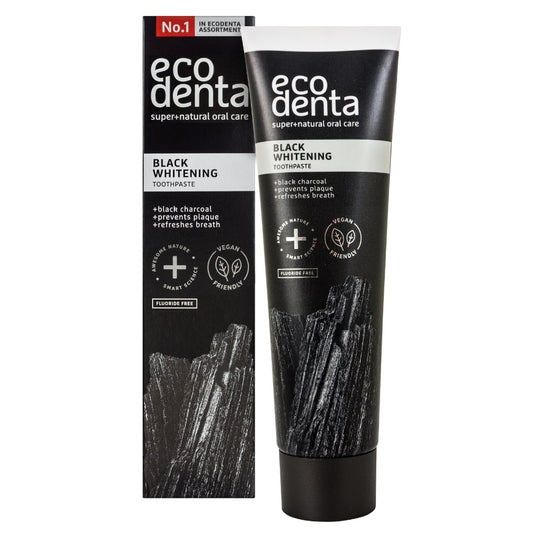 Ecodenta Ecodenta, Black Whitening, Whitening & Freshening, Zahnpasta, 100 ml Regular