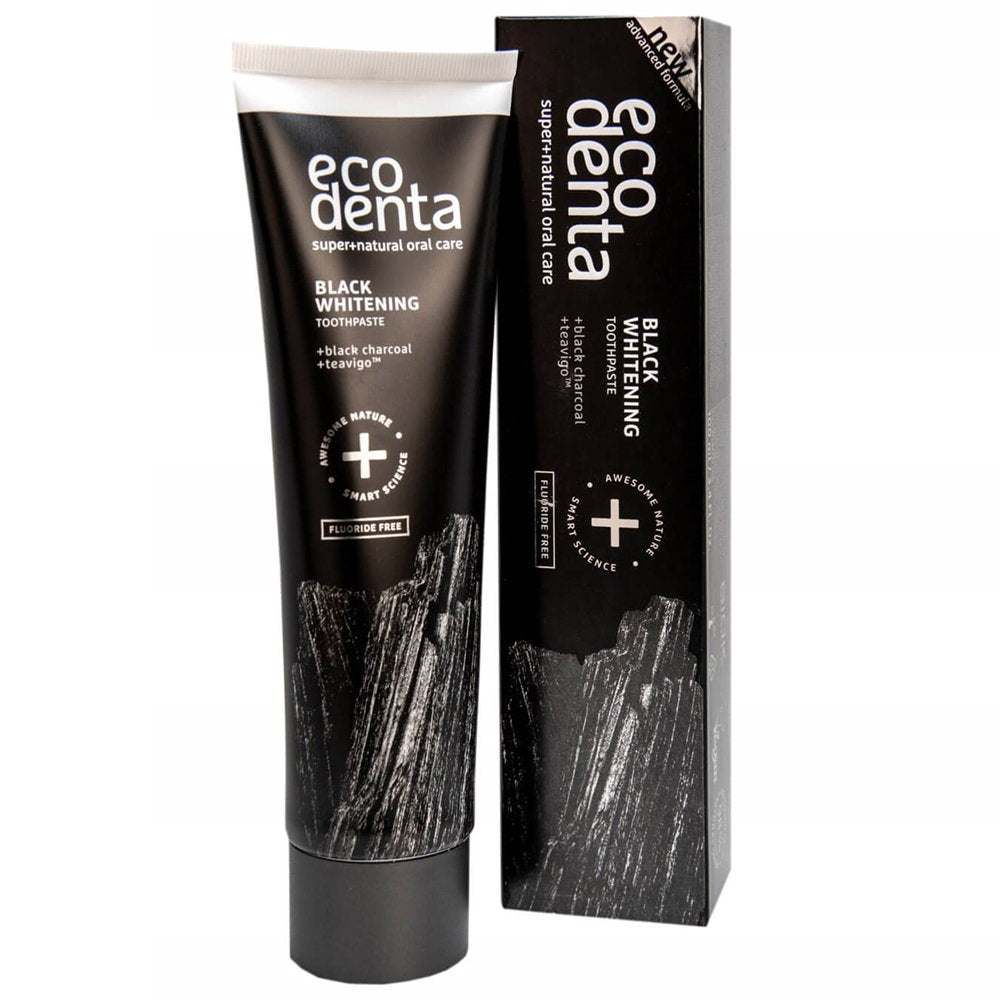 Ecodenta Ecodenta, Black Whitening, Whitening & Freshening, Zahnpasta, 75 ml Regular