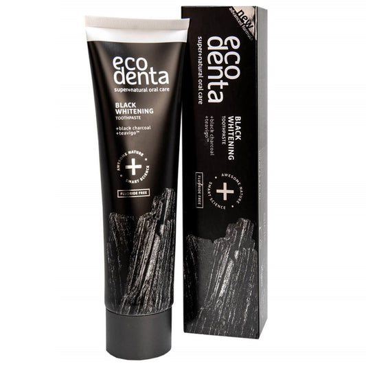 Ecodenta Ecodenta, Black Whitening, Whitening & Freshening, Zahnpasta, 75 ml Regular