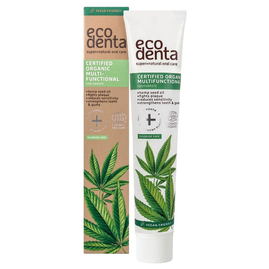 Ecodenta Ecodenta, Certified Organic Multi-Functional, Reducing Sensitivity, Zahnpasta, 75 ml Regular