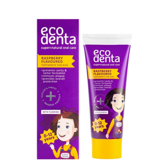Ecodenta Ecodenta, Raspberry, Whitening & Tartar Control, Zahnpasta, 75 ml Regular