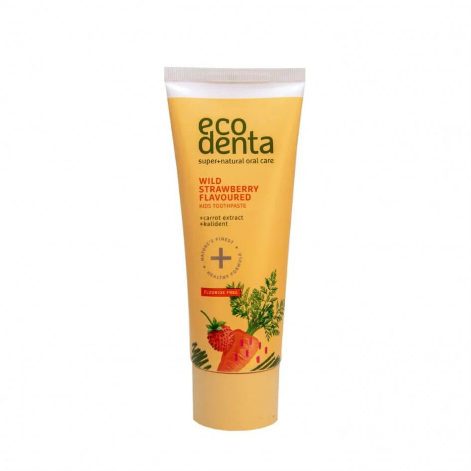 Ecodenta Ecodenta, Wild Strawberry, Cleansing & Protecting, Zahnpasta, 75 ml Regular
