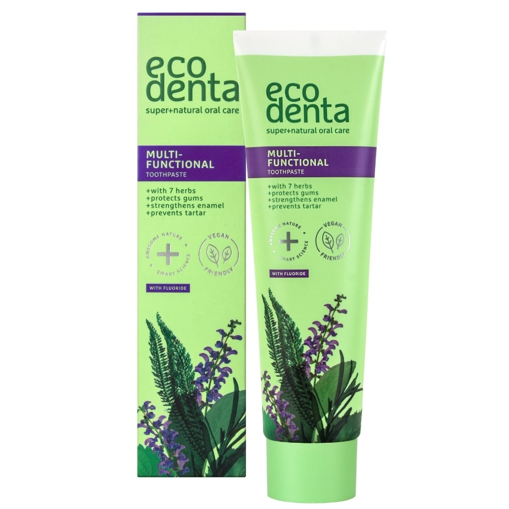 Ecodenta Ecodenta, Multi-Functional, Strengthening & Protective, Zahnpasta, 100 ml Regular