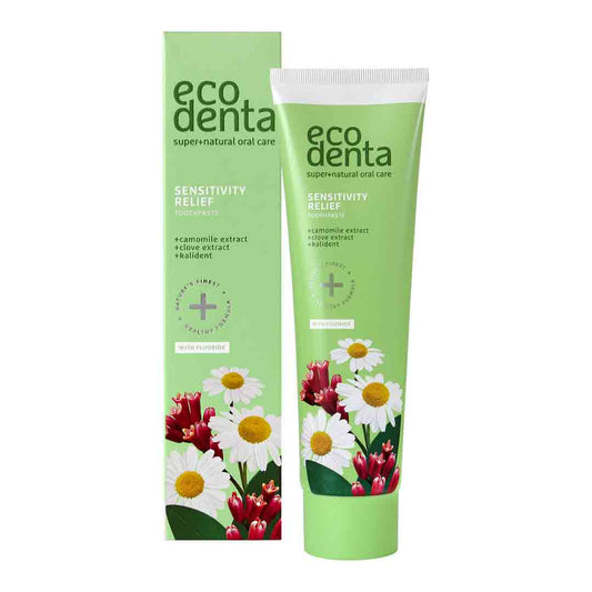 Ecodenta Ecodenta, Sensitivity Relief, Protection, Zahnpasta, 100 ml Regular