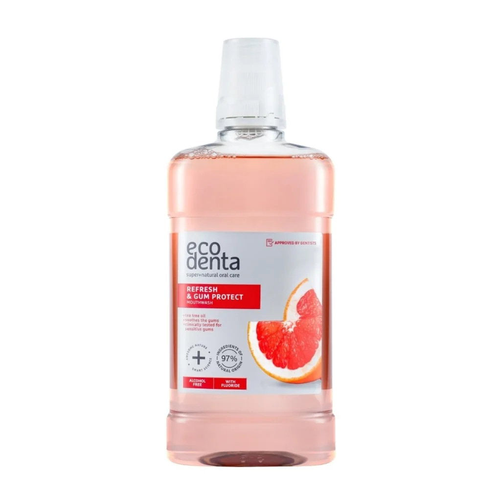 Ecodenta Ecodenta, Mundwasser, Grapefruit, Protective & Antiplaque, 500 ml Regular