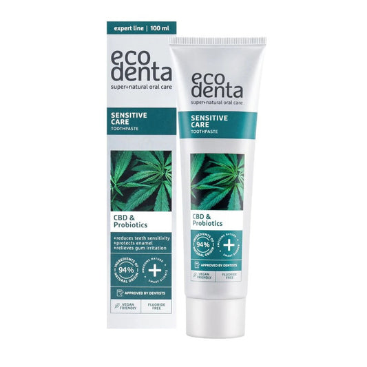 Ecodenta Ecodenta, Sensitive Care, Sensitive Teeth, Zahnpasta, 100 ml Regular