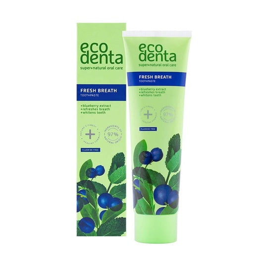 Ecodenta Ecodenta, Fresh Breath, Whitening & Fresh Breath, Zahnpasta, 100 ml Regular