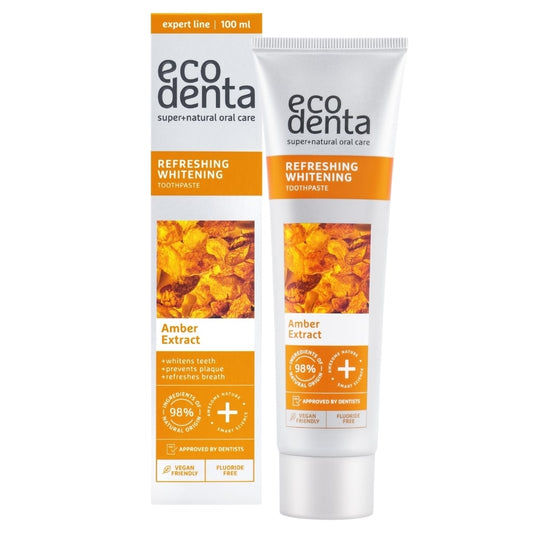 Ecodenta Ecodenta, Refreshing Whitening, Aufhellung, Zahnpasta, 100 ml Regular