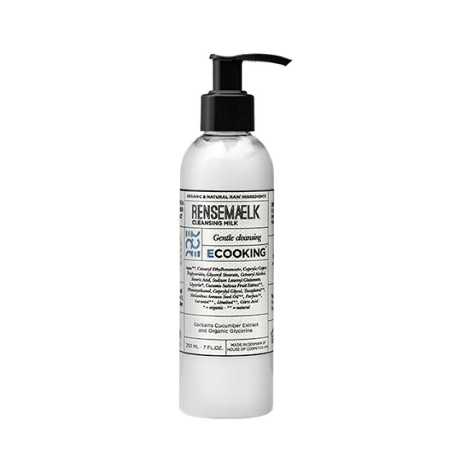 Ecooking Ecooking Rensemaelk Reinigungsmilch für das Gesicht 200 ml Reinigung und Hydratisierung