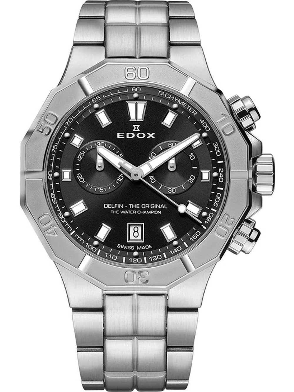 EDOX 10113-3M-NIN Chronograph Armbanduhr ansicht-2