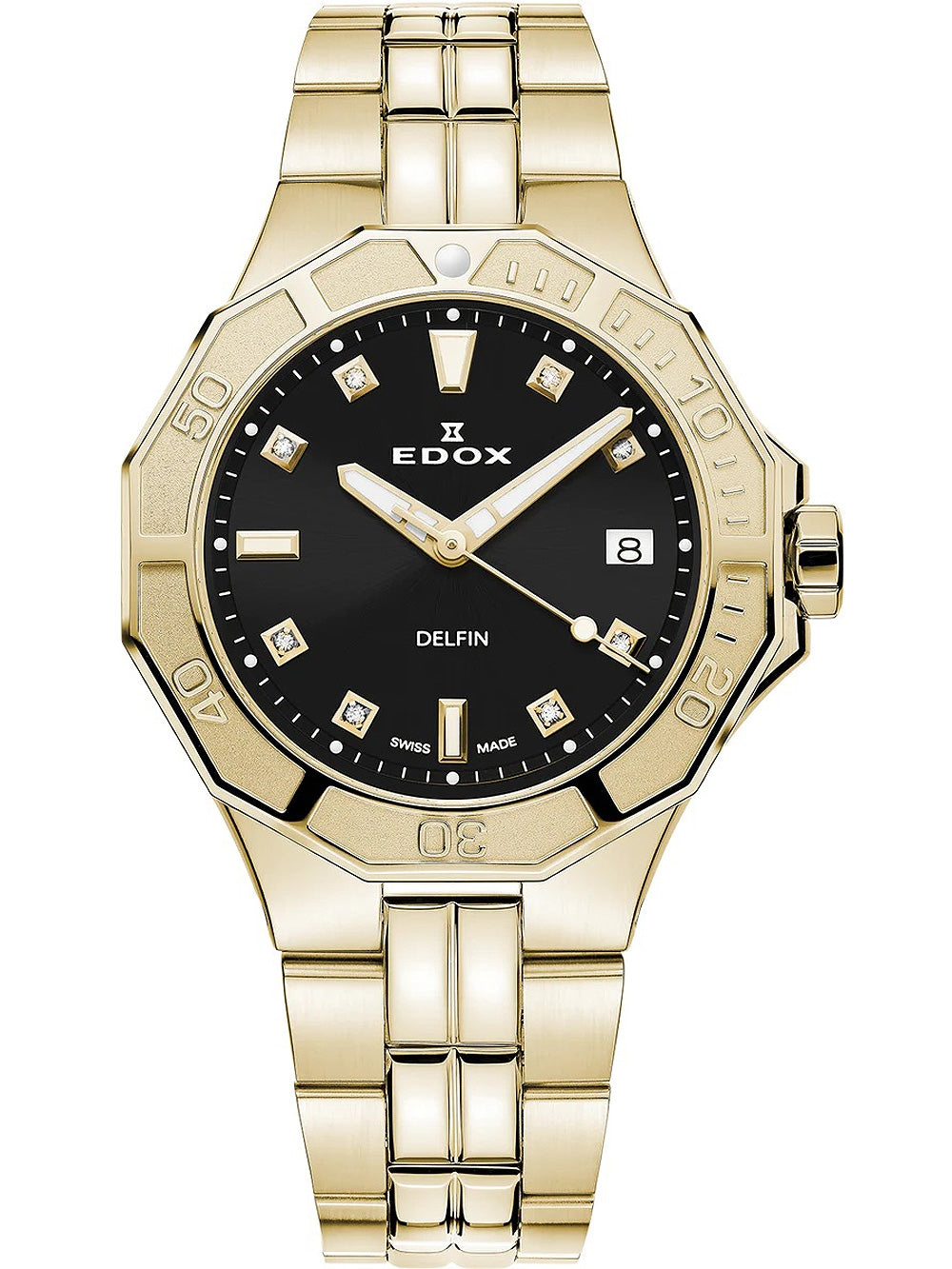 EDOX 53020-37JM-NID Analoguhr Armbanduhr ansicht-2