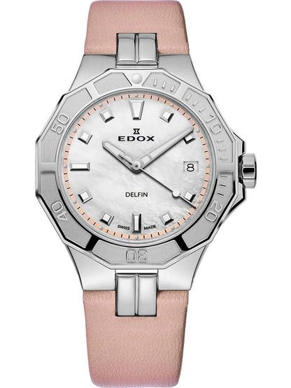 EDOX 53020-3C-NARN Analoguhr Armbanduhr 36 mm ansicht-2
