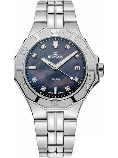 EDOX 53020-3M-NANND Analoguhr Armbanduhr 36 mm ansicht-2