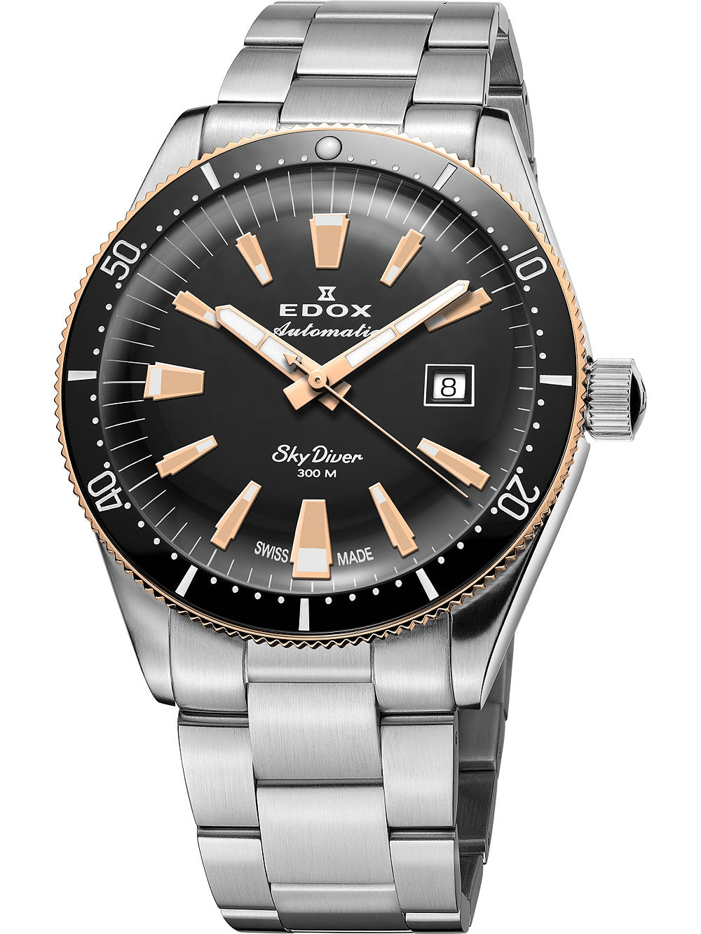 EDOX 80126-357RNM-NIRB Analoguhr Armbanduhr 24 mm ansicht-3