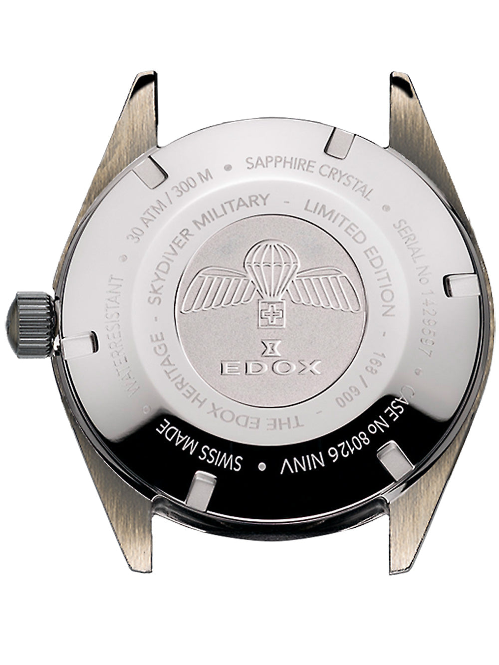 EDOX 80126-3VIN-GDN Analoguhr Armbanduhr ansicht-2