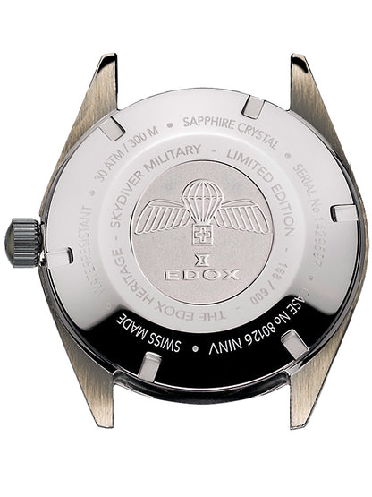 EDOX 80126-3VIN-GDN Analoguhr Armbanduhr ansicht-2