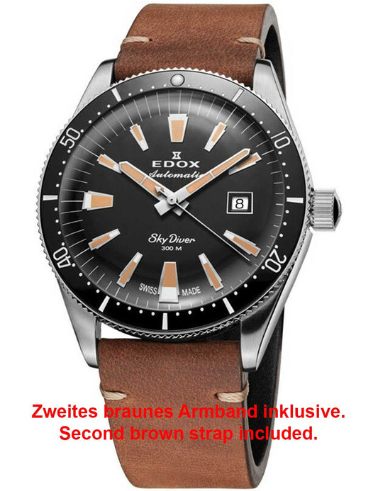 EDOX 80126-3VIN-GDN Analoguhr Armbanduhr