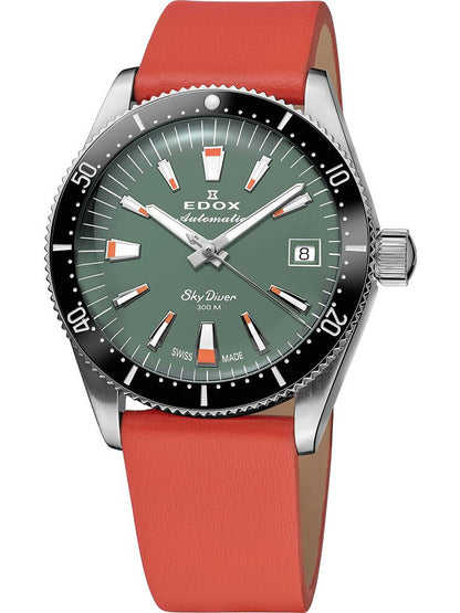 EDOX 80131-3NC-VI Analoguhr Armbanduhr 36 mm