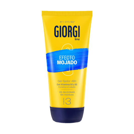 GIORGI LINE Efecto Mojado Gel Fijador Extrafuerte N3 240 ml Haarstyling Gel Kosmetik