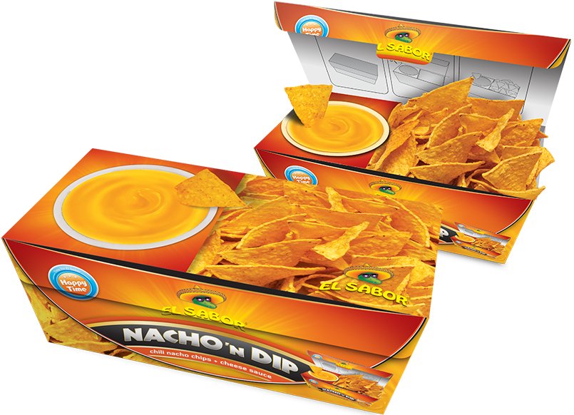 El Sabor Nacho ´N Dip Cheese Chili Nachos 175g - Candyshop.ch