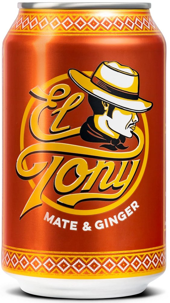 El Tony Mate Limonade Mate & Ginger 330ml - Candyshop.ch