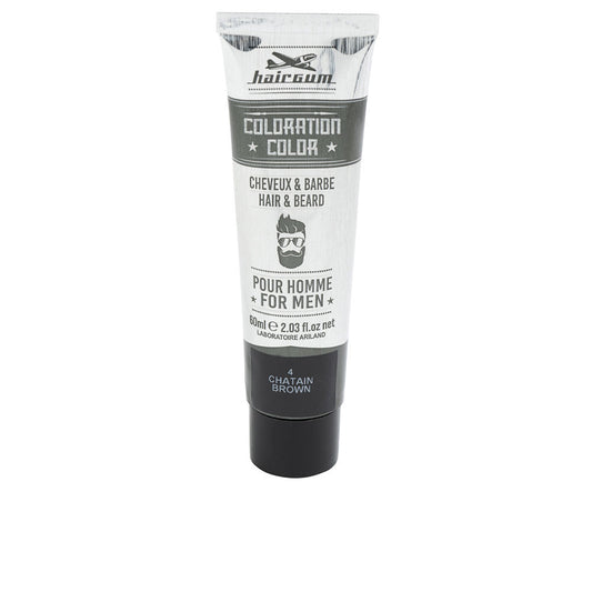 COLORATION beard and hair dye #4-Chestnut 60 gr