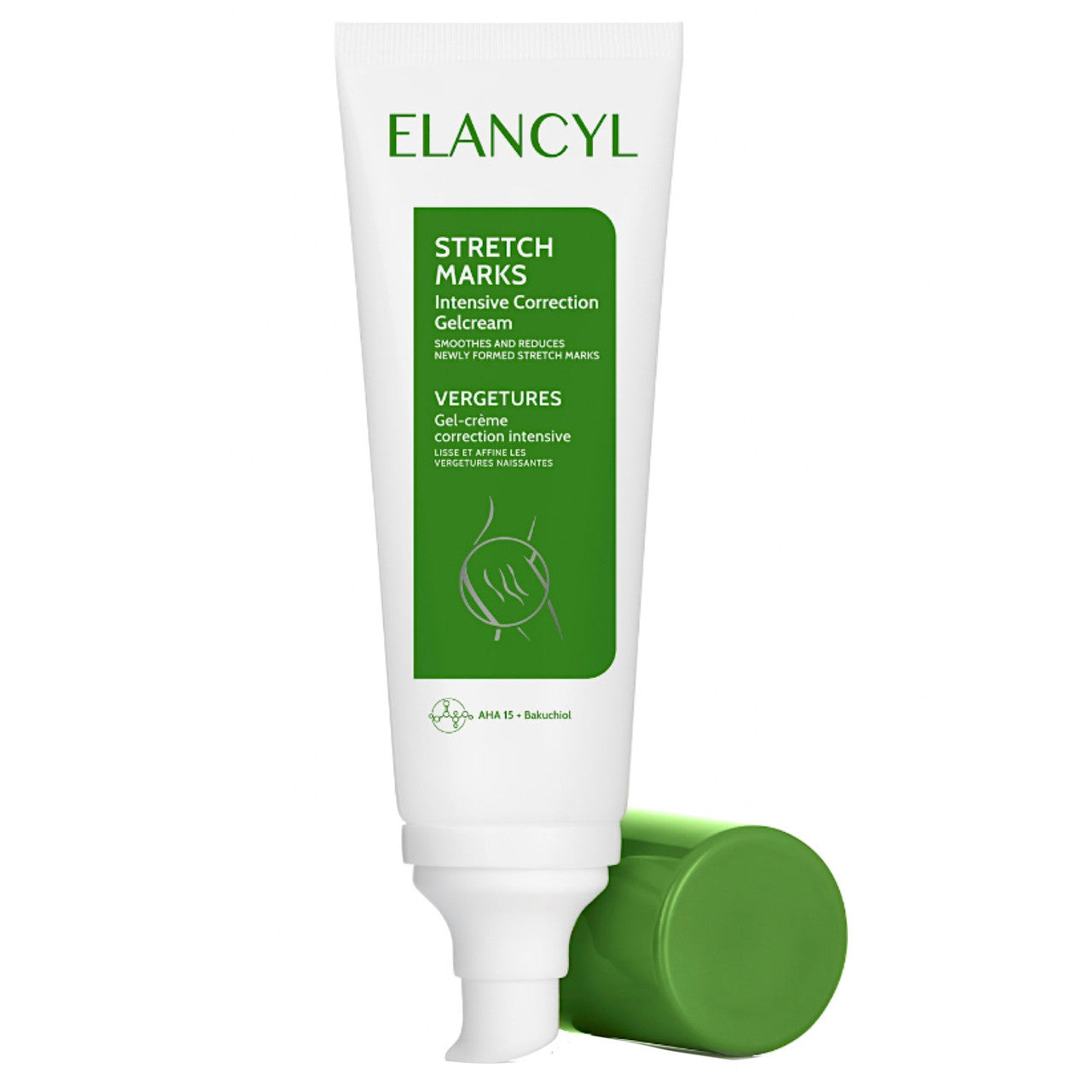Elancyl Elancyl, Stretch Marks, Gegen Dehnungsstreifen, Gelcreme, 75 ml Regular