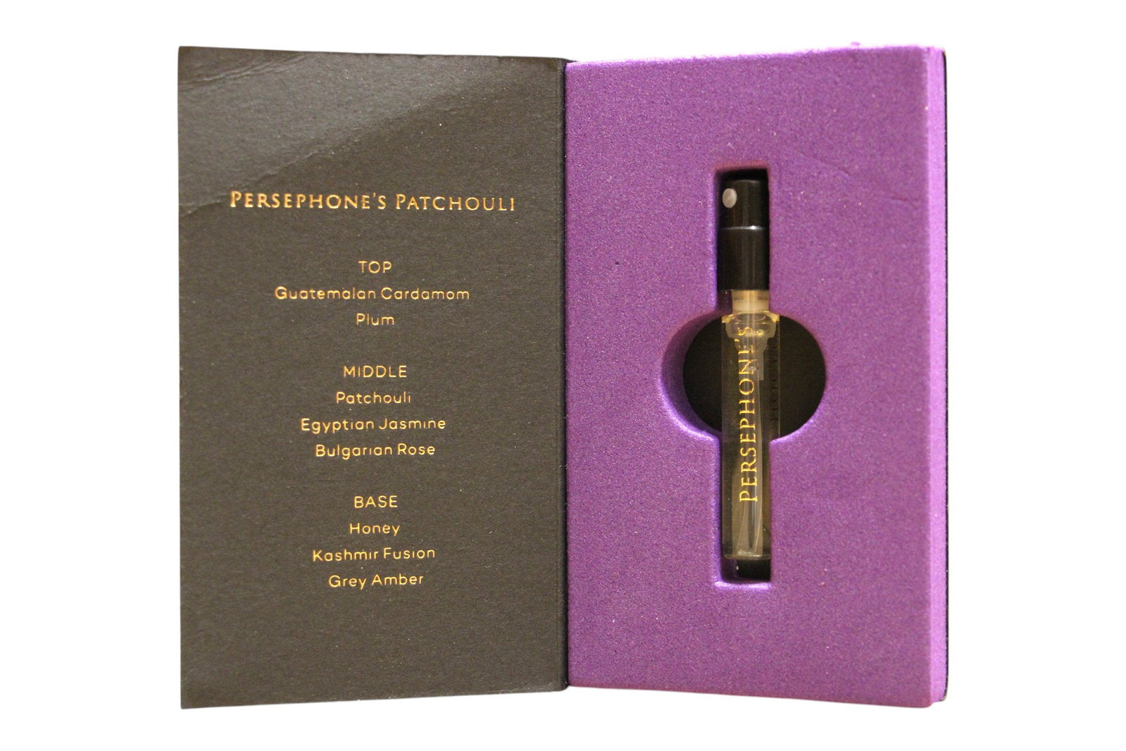 Electimuss Electimuss, Consort Collection - Persephone's Patchouli, Parfüm, Unisex, 1.8 ml Fläschchen Vial