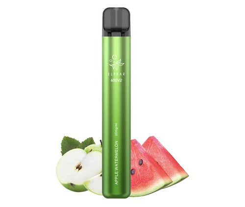 ELFBAR 600 V2 Apfel Wassermelone - Candyshop.ch