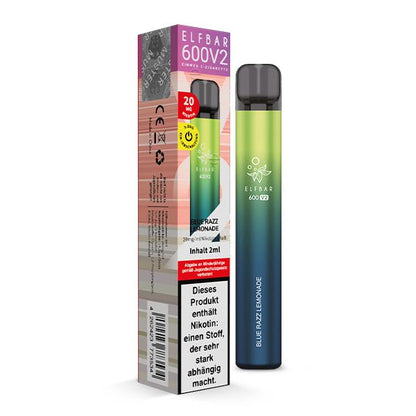 ELFBAR 600 V2 Blue Razz Lemonade - Candyshop.ch