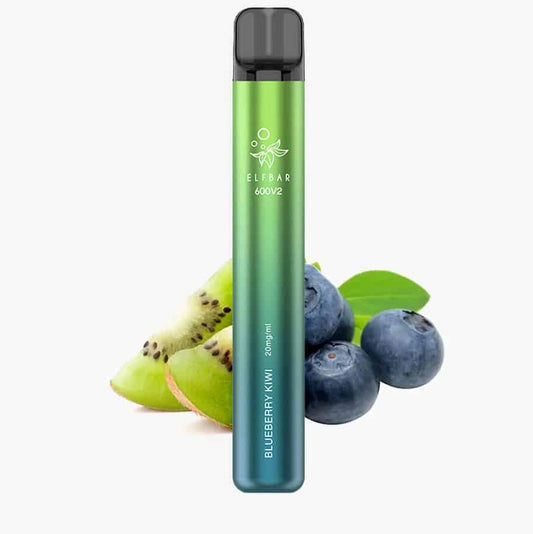 ELFBAR 600 V2 Blueberry Kiwi - Candyshop.ch