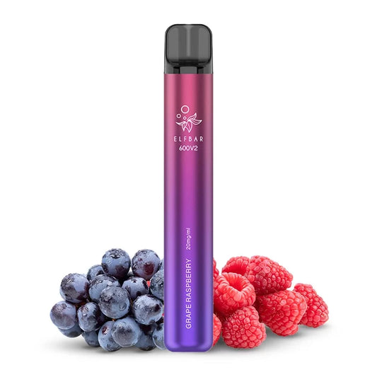 ELFBAR 600 V2 Grape Raspberry - Candyshop.ch