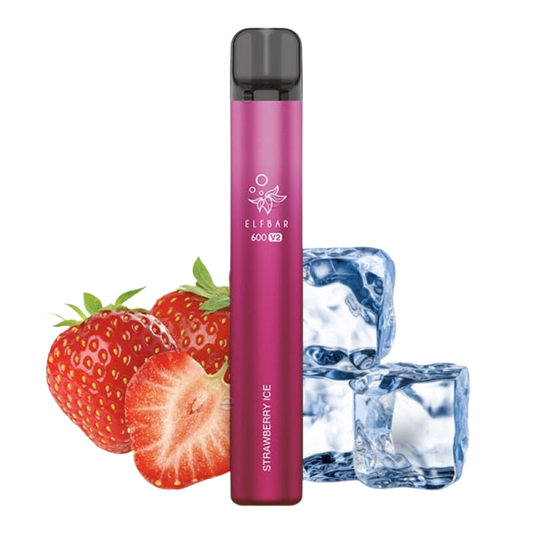 ELFBAR 600 V2 Strawberry Ice - Candyshop.ch