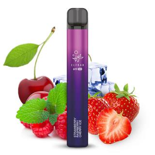 ELFBAR 600 V2 Strawberry Raspberry Cherry Ice - Candyshop.ch