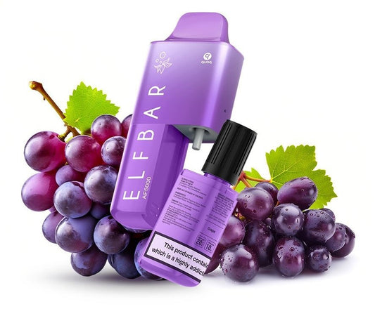 ELFBAR AF 5000 Grape - Candyshop.ch