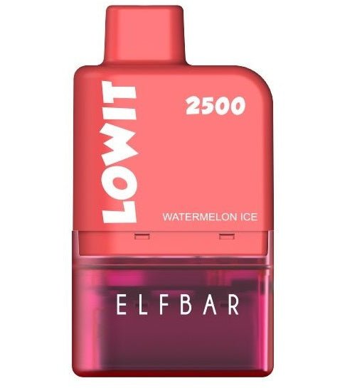 ELFBAR Lowit Kit 2500 Rot mit Watermelon Ice Pod - Candyshop.ch