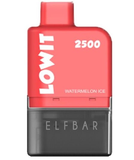 ELFBAR Lowit Kit 2500 Schwarz mit Watermelon Ice Pod - Candyshop.ch