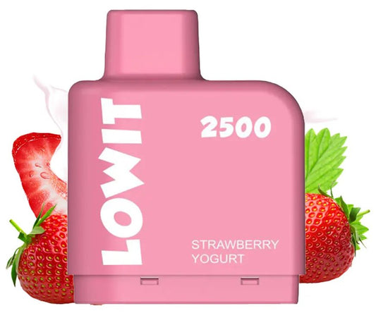 ELFBAR Lowit Pod 2500 Strawberry Yogurt - Candyshop.ch
