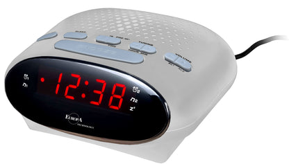 ELITE Radiosveglia a corrente - ARGENTO - Electric radio alarm clock - SILVER DV-985_S Multifunction Armbanduhr Silber