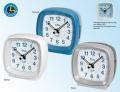 ELITE SVEGLIA ANALOGICA SILVER/ SILVER ALARM CLOCK ST 4100S Analoguhr Armbanduhr Silber ansicht-2