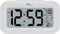 ELITE Sveglia digitale con luce LED automatica (sensore crepuscolare) - BIANCO - Digital alarm clock with automatic LED light (twilight sensor) - WHITE DV201_W Multifunction Armbanduhr Weiss ansicht-2